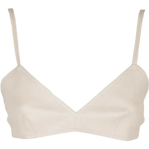 Leder Bralette The Mannei - The Mannei - Modalova