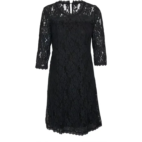 Lace Dress , female, Sizes: S, 2XL, XS, L, XL, M - Cream - Modalova