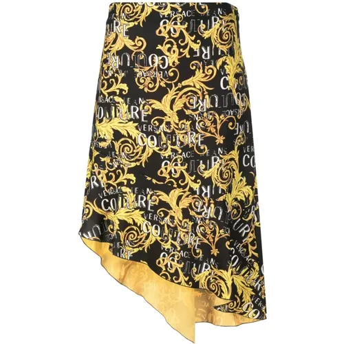 Ss23 Midi Skirt - Stylish and Versatile , female, Sizes: S - Versace Jeans Couture - Modalova