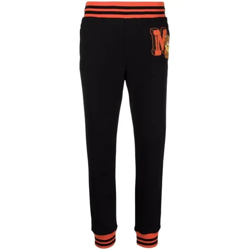 Casual Cotton Trousers , female, Sizes: 2XS - Moschino - Modalova