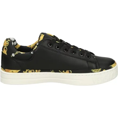 Niedrige Sneakers , Damen, Größe: 39 EU - Versace Jeans Couture - Modalova