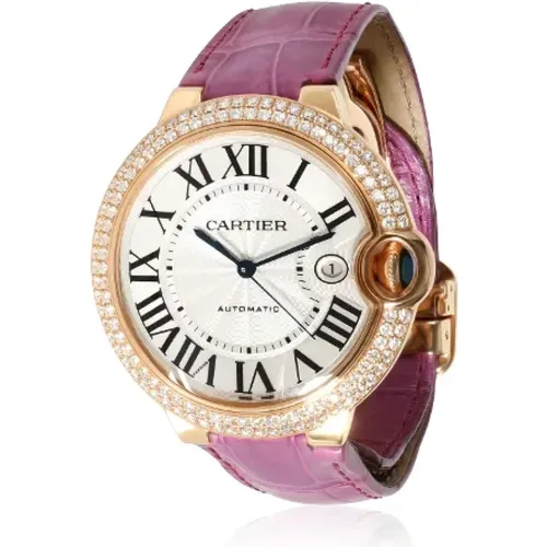 Pre-owned Rose Gold watches , female, Sizes: ONE SIZE - Cartier Vintage - Modalova