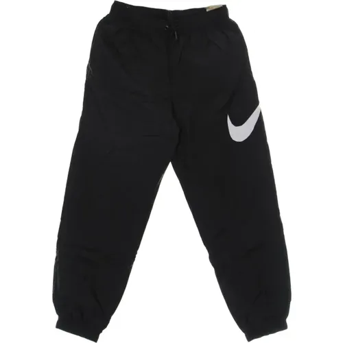 Essential Woven Pant HBR - Schwarz/Weiß , Damen, Größe: M - Nike - Modalova
