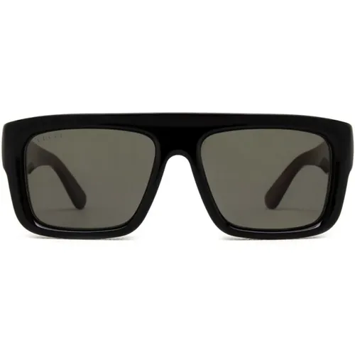 Schwarze Gg1461S Sonnenbrille , unisex, Größe: 55 MM - Gucci - Modalova