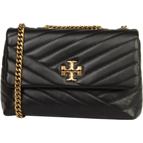 Chevron Convertible Shoulder Bag in , female, Sizes: ONE SIZE - TORY BURCH - Modalova