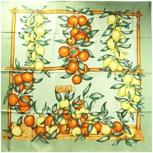 Pre-owned Silk scarves , female, Sizes: ONE SIZE - Hermès Vintage - Modalova