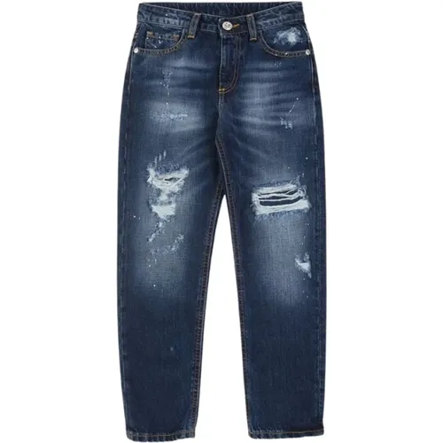 Jeans mit zerrissenen Details und Kettendetail - Richmond - Modalova