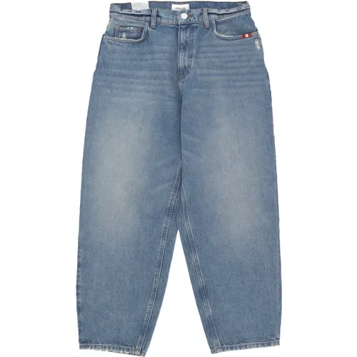 Vintage Baggy Denim Jeans , Damen, Größe: W25 - Amish - Modalova