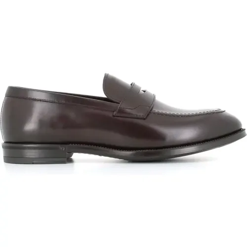Classic Dark Leather Sandals , male, Sizes: 10 UK, 12 UK - Henderson - Modalova
