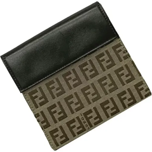 Pre-owned Leather Wallet , female, Sizes: ONE SIZE - Fendi Vintage - Modalova