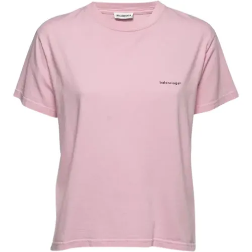 Pre-owned Cotton tops , female, Sizes: L - Balenciaga Vintage - Modalova