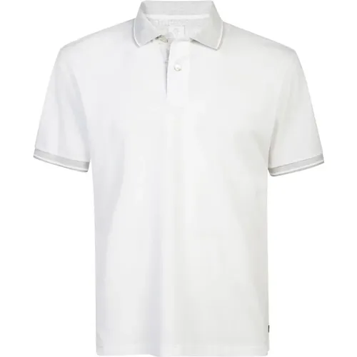 Giza Cotton Polo Shirt , male, Sizes: 2XL, 3XL, L - Eleventy - Modalova