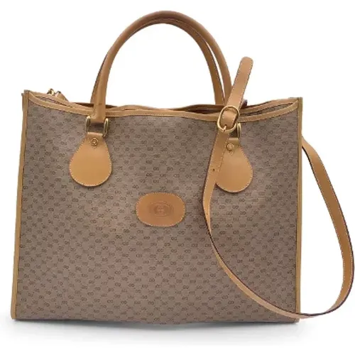 Pre-owned Canvas totes , female, Sizes: ONE SIZE - Gucci Vintage - Modalova