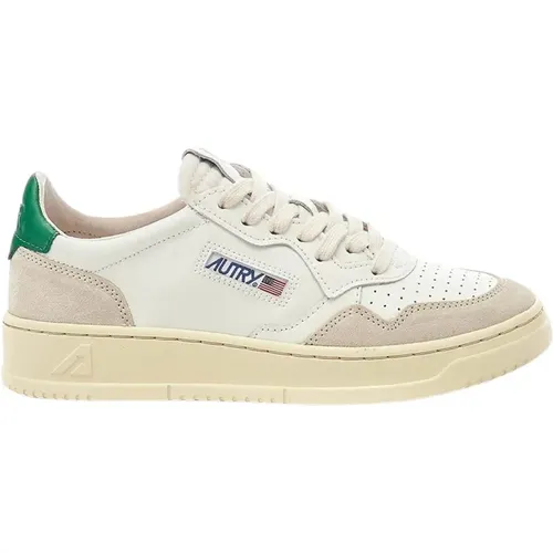 Leather Sneakers for Women , female, Sizes: 6 UK, 7 UK, 5 UK, 4 UK - Autry - Modalova