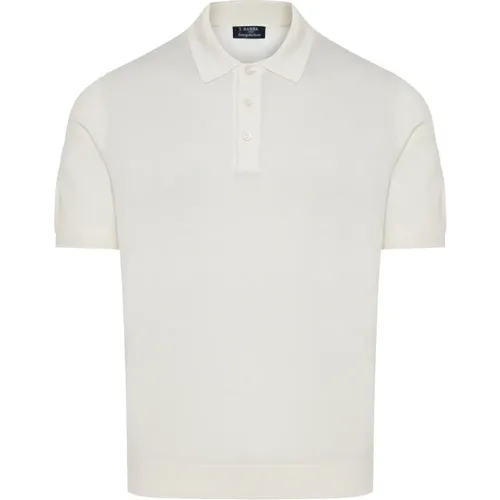 Luxury Silk Polo Shirt Made in Italy , male, Sizes: XL - Barba - Modalova