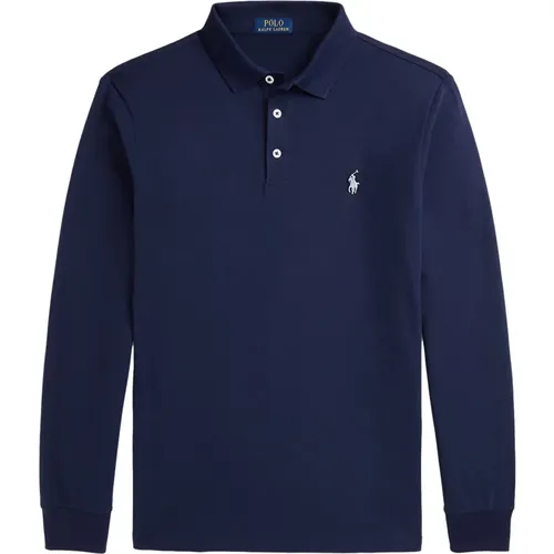 Refined Navy Polo Shirt , male, Sizes: L, XL - Polo Ralph Lauren - Modalova