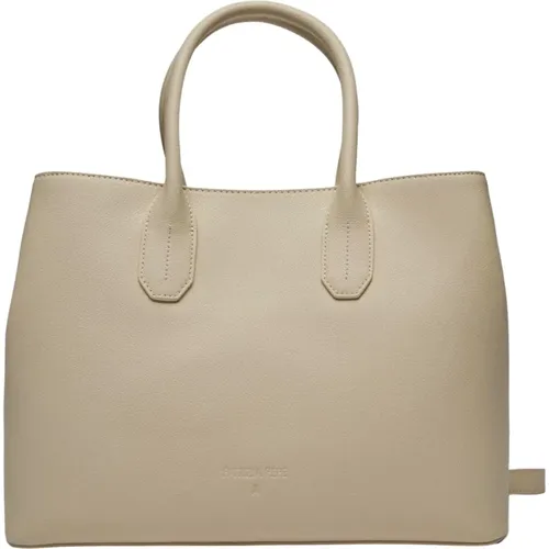 Embossed Logo Shopping Bag , female, Sizes: ONE SIZE - PATRIZIA PEPE - Modalova