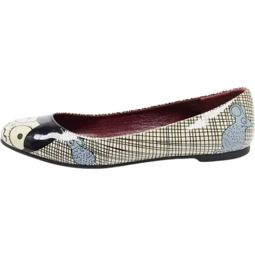 Pre-owned Leather flats , female, Sizes: 3 UK - Marc Jacobs Pre-owned - Modalova