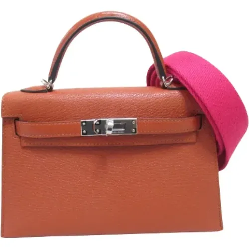 Pre-owned Leather handbags , female, Sizes: ONE SIZE - Hermès Vintage - Modalova