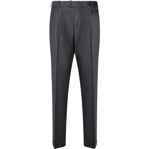 Brown Wool Trousers Aw23 , male, Sizes: M, XL, L - Dell'oglio - Modalova