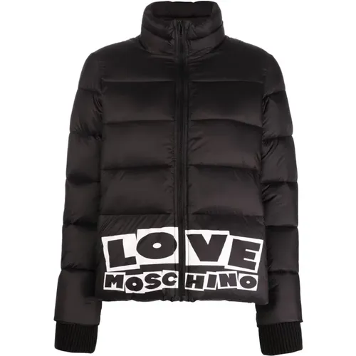 Puffer & Down Jacket , female, Sizes: XS - Love Moschino - Modalova