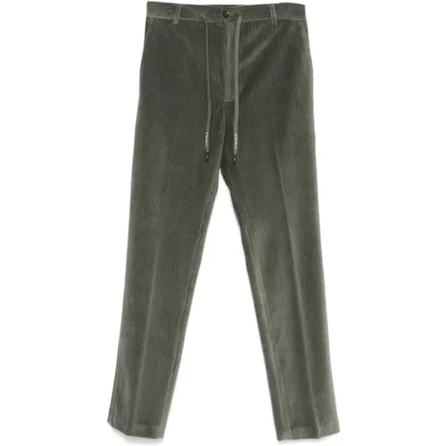 Grüne Cordhose mit Kordelzug , Herren, Größe: 2XL - Circolo 1901 - Modalova