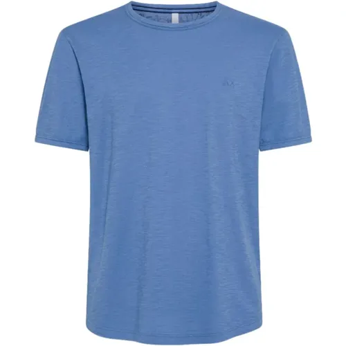 Casual T-Shirt , male, Sizes: M, S, 3XL, L, 2XL - Sun68 - Modalova