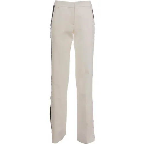 Side Stripe Pants , female, Sizes: 2XS, XS, S - Ermanno Scervino - Modalova