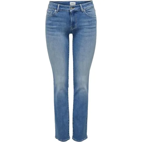 Classic Denim Jeans , female, Sizes: W29 L32, W31 L32, W30 L32, W33 L32, W28 L32, W27 L32, W28 L30, W25 L32 - Only - Modalova