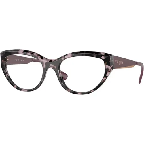 Stylish Carey Glasses , female, Sizes: 53 MM - Vogue - Modalova