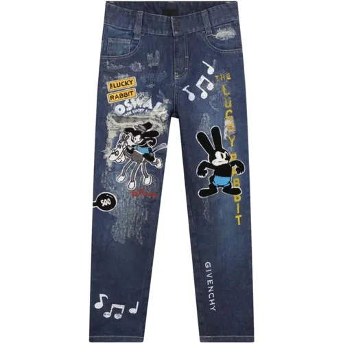 Kinder 4G Denim Jeans Blau Givenchy - Givenchy - Modalova