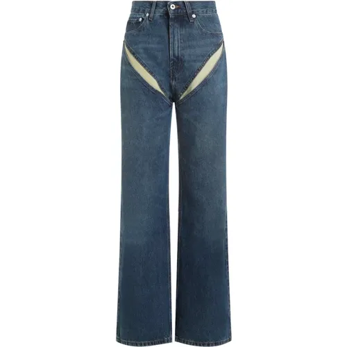 Vintage Cut Out Jeans , female, Sizes: W26 - Y/Project - Modalova