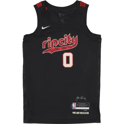 City Edition Swingman Jersey Damian Lillard , Herren, Größe: XS - Nike - Modalova