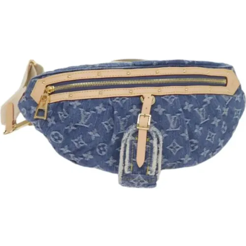 Pre-owned Denim crossbody-bags , female, Sizes: ONE SIZE - Louis Vuitton Vintage - Modalova