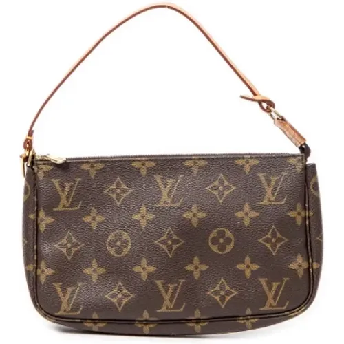 Pre-owned Canvas handbags , female, Sizes: ONE SIZE - Louis Vuitton Vintage - Modalova