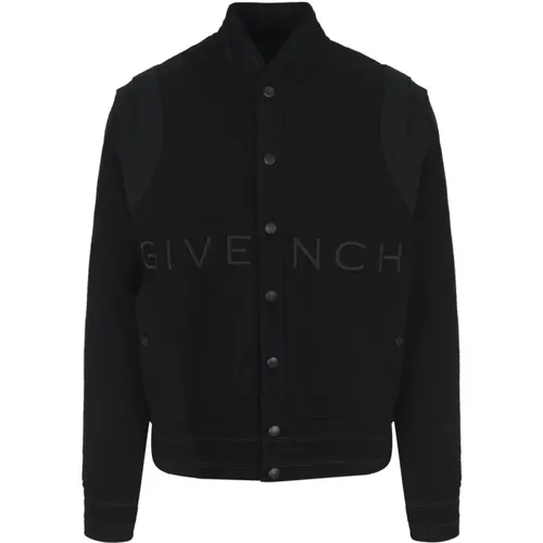 Wool Bomber Jacket , male, Sizes: M, S - Givenchy - Modalova
