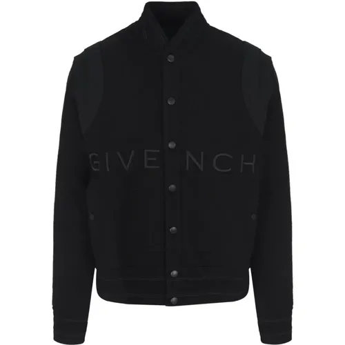 Wool Bomber Jacket , male, Sizes: S - Givenchy - Modalova