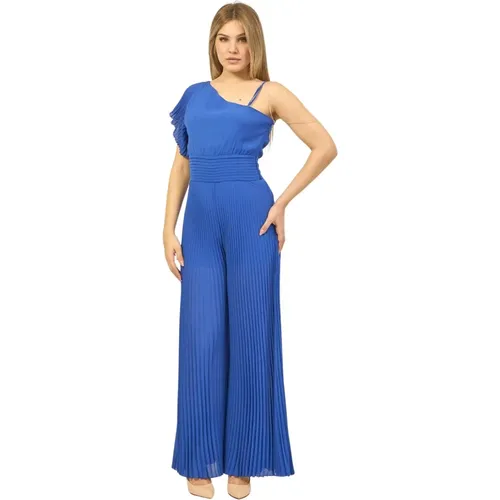 One-Shoulder Creponne Dress , female, Sizes: M, XS, L - PATRIZIA PEPE - Modalova