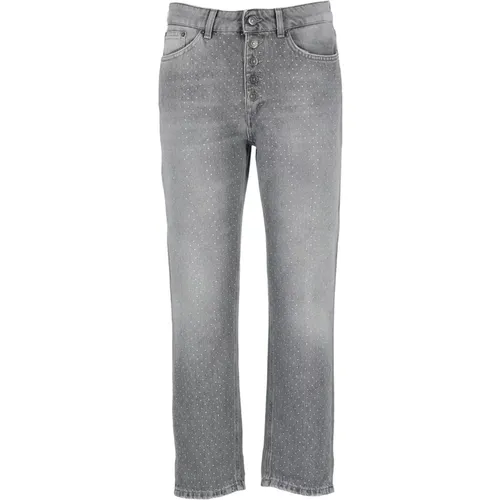Gerades Jeans , Damen, Größe: W24 - Dondup - Modalova