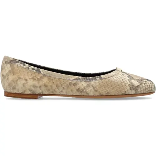 Leather ballet flats Marcie , female, Sizes: 5 UK, 4 UK, 8 UK, 4 1/2 UK, 6 UK, 7 UK, 2 UK - Chloé - Modalova