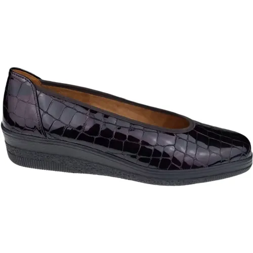 Roter Lack Damen Loafer Komfort Schuh , Damen, Größe: 35 EU - Gabor - Modalova