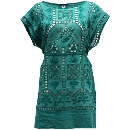 Cotton Lace Cover Up Dress , female, Sizes: XS - Isabel Marant Pre-owned - Modalova