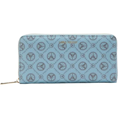 Coviello Logo Print Wallet , unisex, Sizes: ONE SIZE - carlo colucci - Modalova