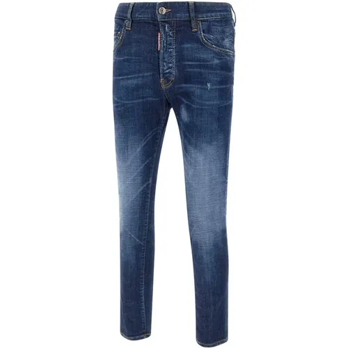 Stylish Jeans for Men , male, Sizes: S, XL, 2XL - Dsquared2 - Modalova