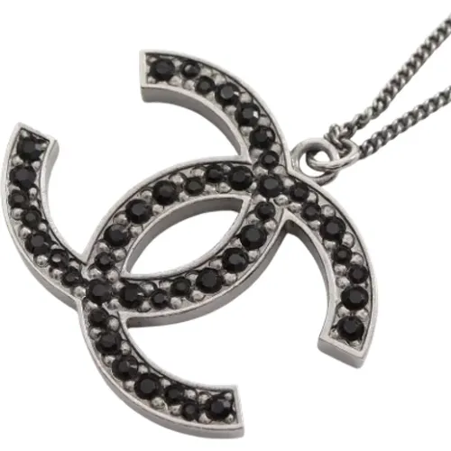 Pre-owned Metal necklaces , female, Sizes: ONE SIZE - Chanel Vintage - Modalova