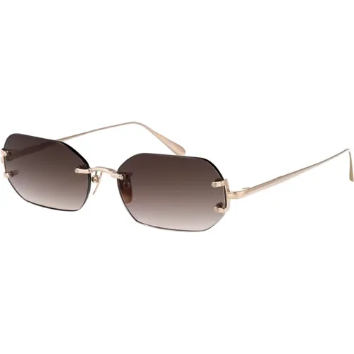 Stylish Magali Sunglasses for Summer , female, Sizes: 58 MM - Linda Farrow - Modalova