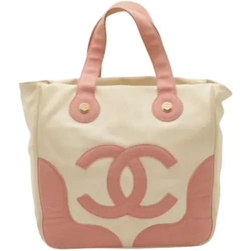 Pre-owned Canvas chanel-bags , female, Sizes: ONE SIZE - Chanel Vintage - Modalova