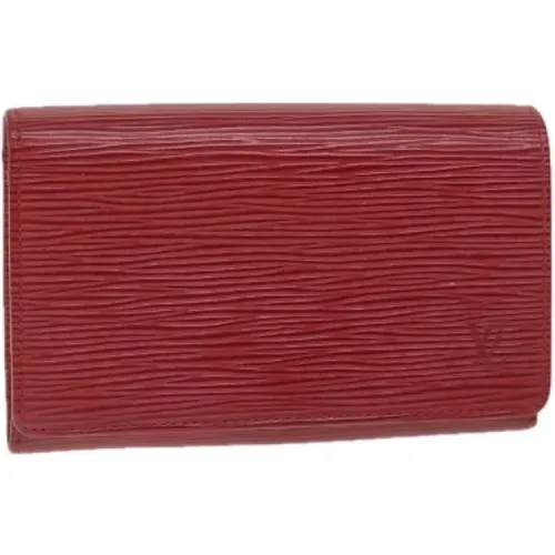 Pre-owned Leather wallets , female, Sizes: ONE SIZE - Louis Vuitton Vintage - Modalova