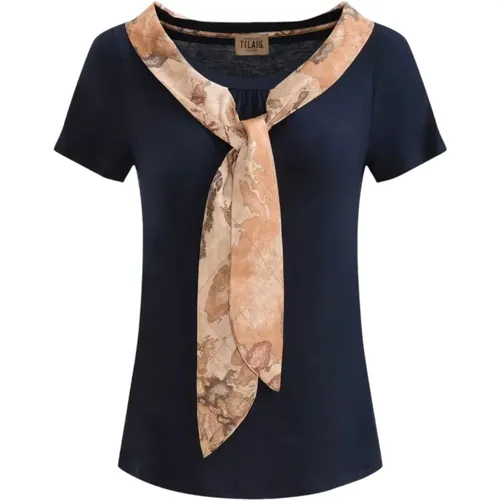 Kurzarm T-Shirt , Damen, Größe: M - Alviero Martini 1a Classe - Modalova