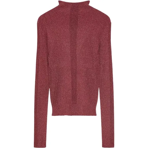 Essential Lurex Sweater , Damen, Größe: M - PATRIZIA PEPE - Modalova